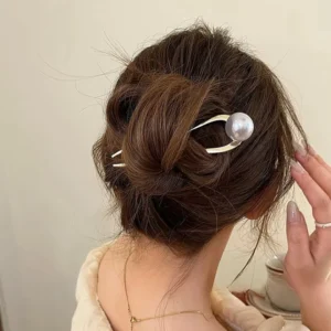 accessoire cheveux perle