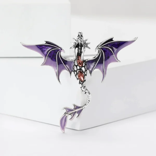 broche design dragon