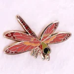 broche dessin de libellule