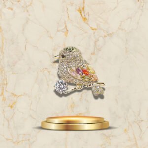 Broche Oiseau Art Moderne au design artistique unique