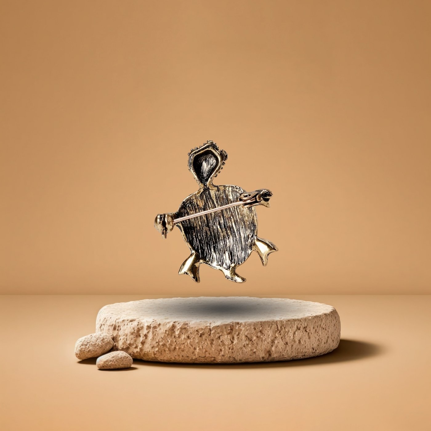 Broche Ancienne tortue - Style élégant et subtil