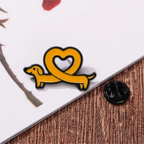 Broche Chien Coeur – Image 7
