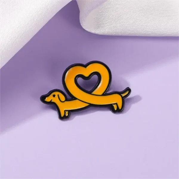 Broche Chien Coeur – Image 8