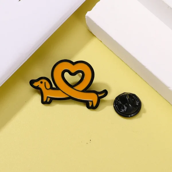 Broche Chien Coeur – Image 9