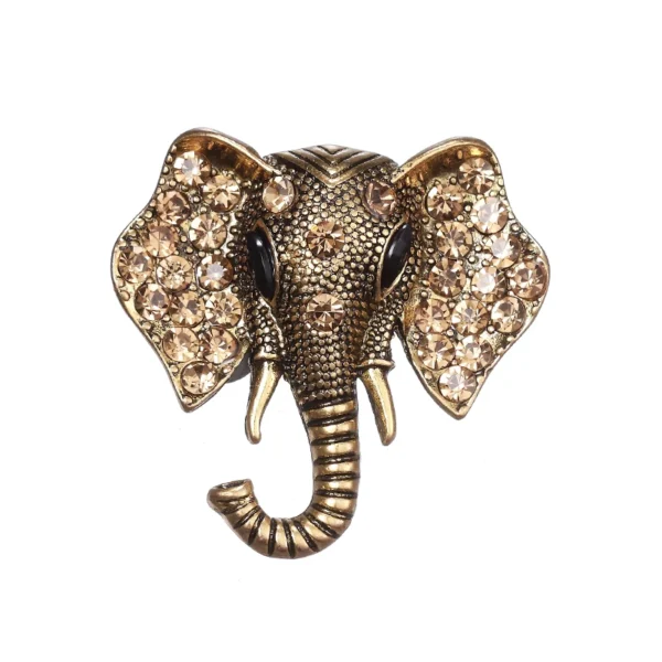 broche en forme d'éléphant