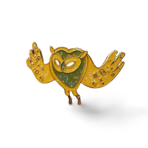 Broche Hibou Cartoon