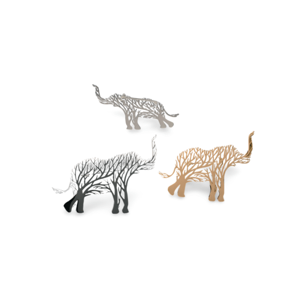 Broche Éléphant Arbre De Vie