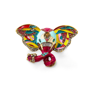 Broche Éléphant Art Nouveau
