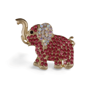 Broche Éléphant Rétro