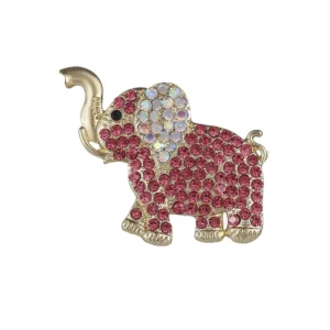 broche éléphant rétro