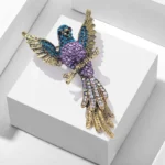 bijou art deco oiseau