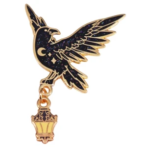 broche oiseau pins