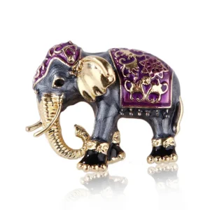 broche vintage éléphant