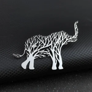 broche éléphant arbre de vie