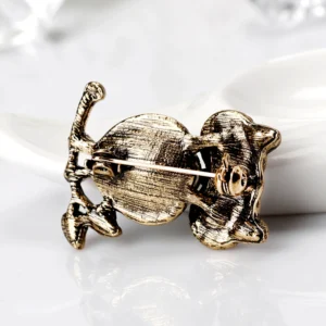 bijou hibou vintage