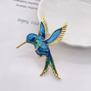 broche oiseau design