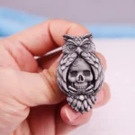 bijou hibou pour Halloween