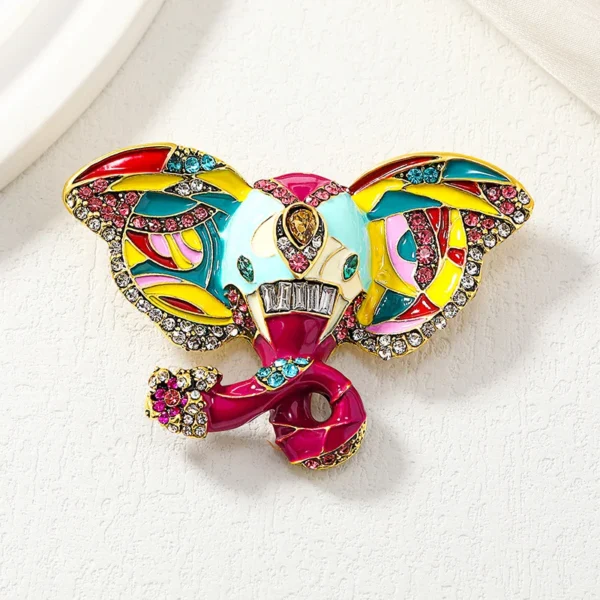 bijou éléphant art nouveau