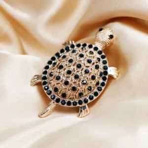 broche tortue art deco