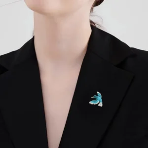 accessoire broche oiseau