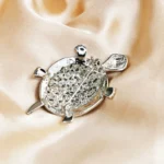 broche art deco tortue