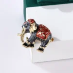 broche ancienne éléphant
