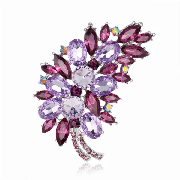 broche élégante mariage