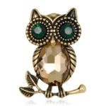 ornement hibou ancien