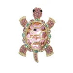 broche de créateur tortue