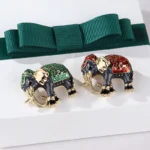 éléphant en broche