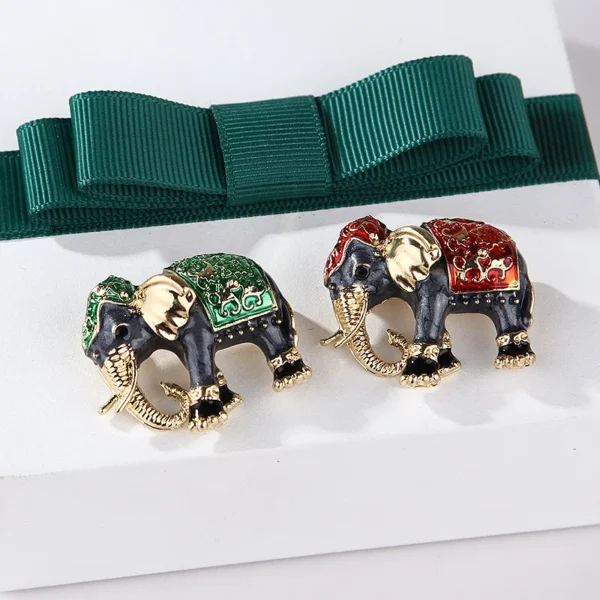 éléphant en broche