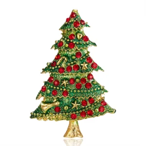 Broche En Forme De Sapin De Noël