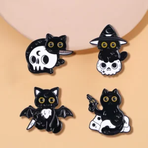 Bijou chat sorcière
