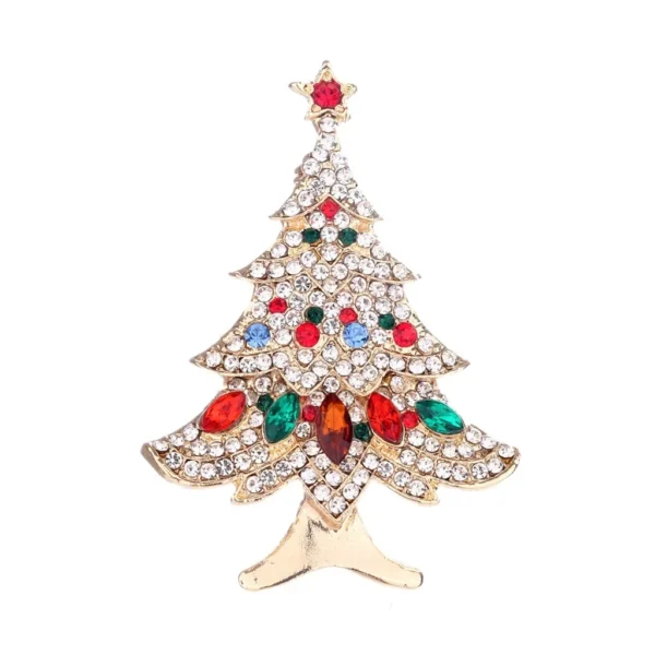 broche sapin décoratif