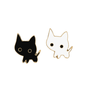 broche petit chat Halloween