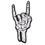 Broche Haloween Rock Squelette