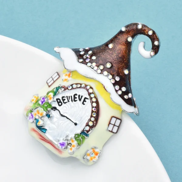 Broche Petite Maison De Noël – Image 2