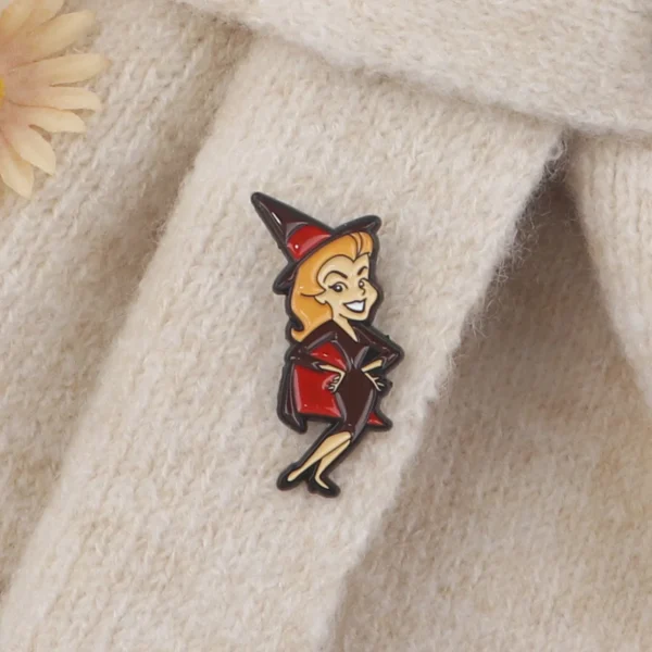 broche métal Halloween