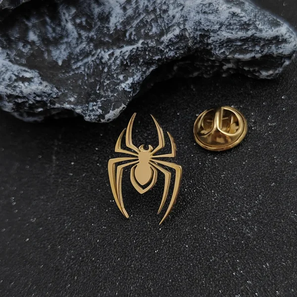 broche araignée unisexe
