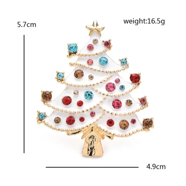 Broche Sapin De Noël Feutrine​ – Image 3