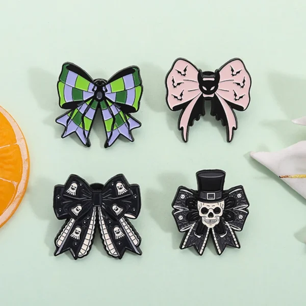 bijou halloween nœud de papillon