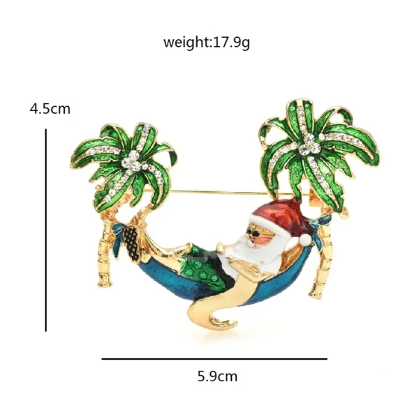 Broche Père Noël – Image 2