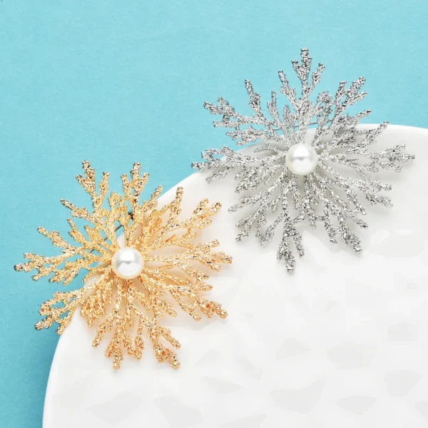 bijou flocon de neige pour la fête