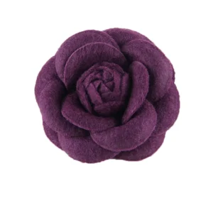 Broche Mariage En Tissu Et Soie