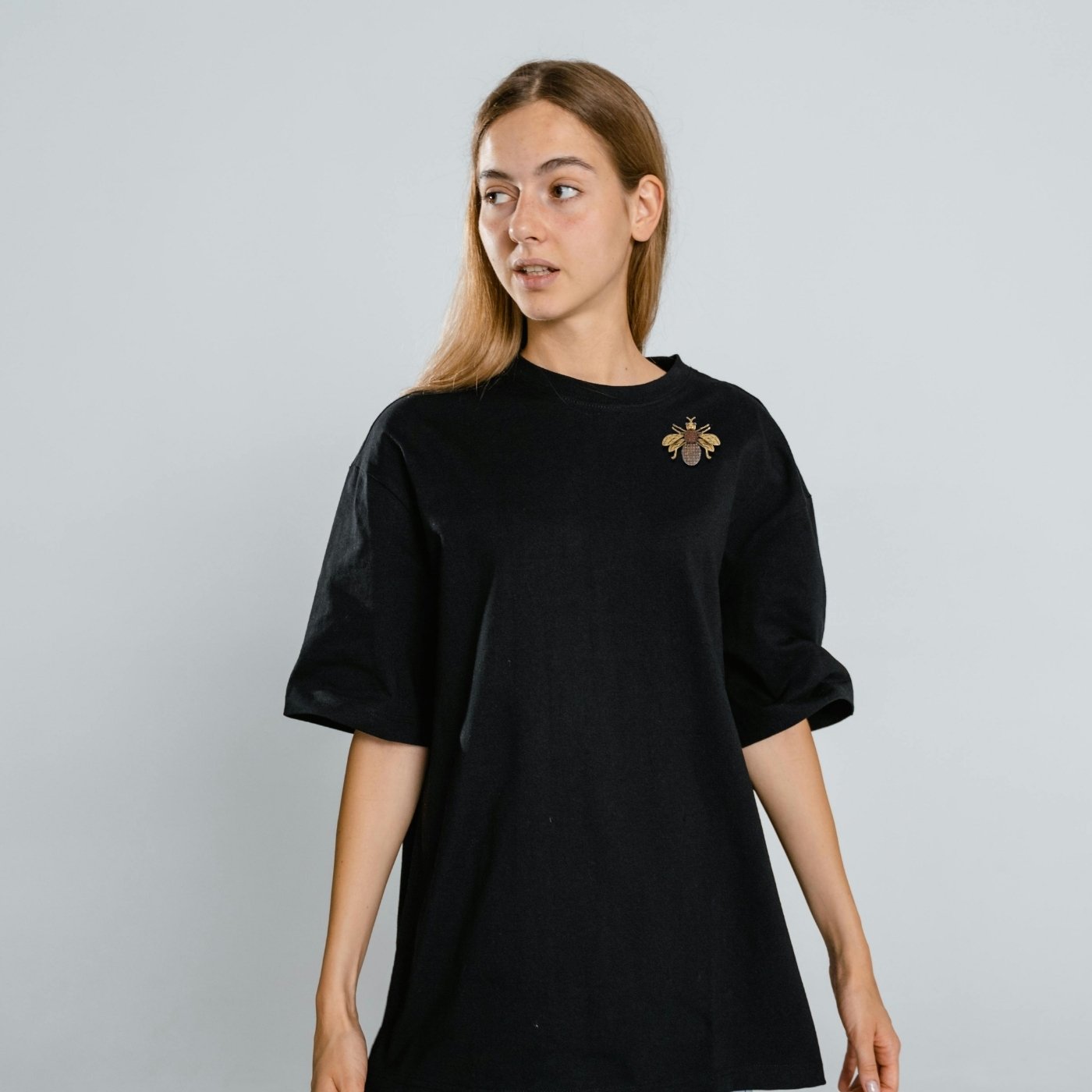 Broche Abeille Translucide mise en forme