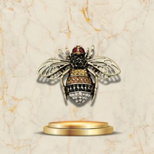 Broche abeille ancienne pour un style vintage