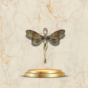 Broche Libellule Art Ancienne au design délicat et élégant