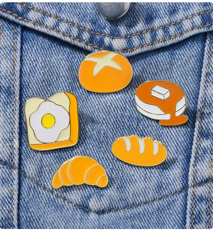 Accessoire de mode Pin's en alliage de zinc