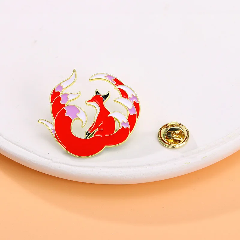 Accessoire de mode en forme de renard