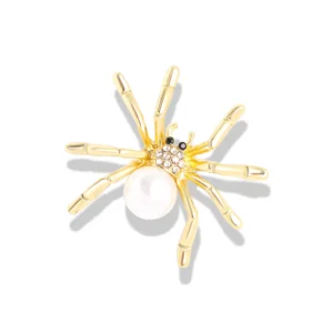 Broche araignée minimaliste au design chic